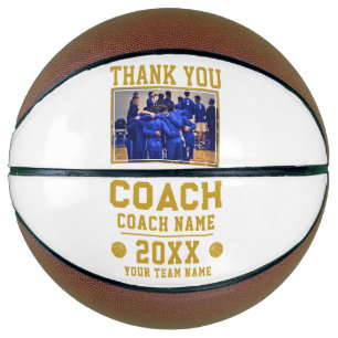 Danke Trainer Sign Team Foto Basketball