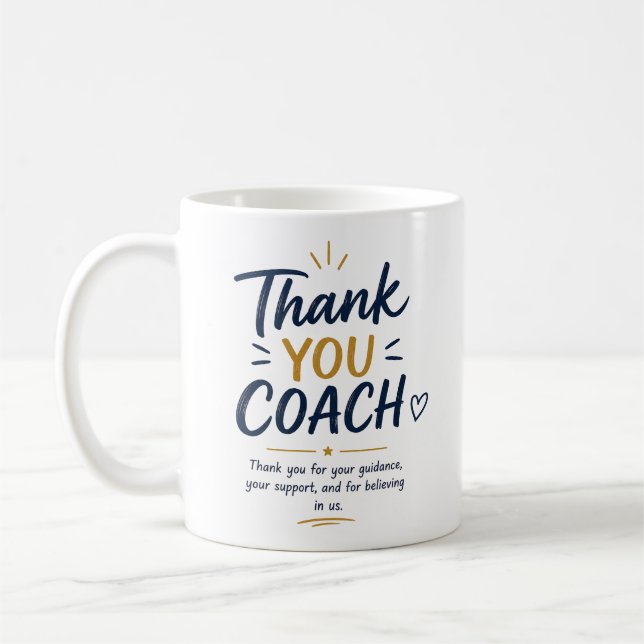 Danke Trainer Tasse – Einfache Wertschätzung für T (Links)