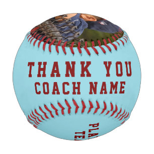 Danke Trainer Team Name Nummer Foto Baseball