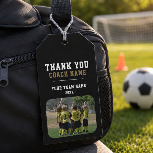 Danke Trainer Teamname Foto Geschenkanhänger