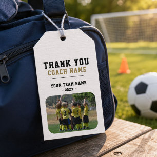 Danke Trainer Teamname Foto Geschenkanhänger