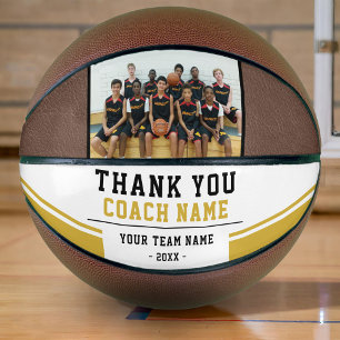 Danke Trainer Teamname und Teamfoto Basketball