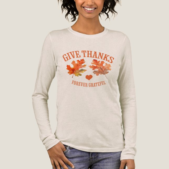 Danke Tri-Blend Shirt (Vorderseite)