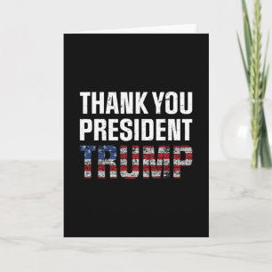 Danke Trump 2 Karte