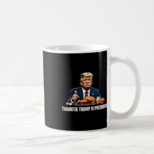Danke Trump ist Präsident Erntedank Kaffeetasse