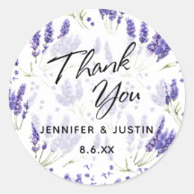 Danke Typografie, Watercolor Lavender Blume