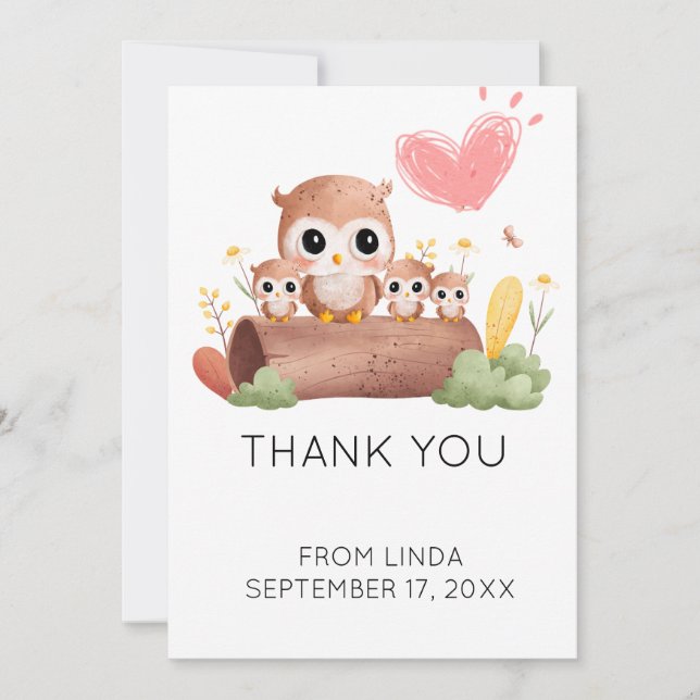 Danke ultra Sound Foto, lustige Babydusche Einladung (Vorderseite)