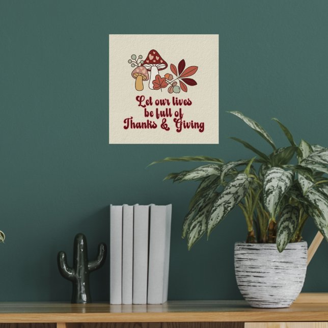 Danke und die Fallästhetik Poster (Von Creator hochgeladen)
