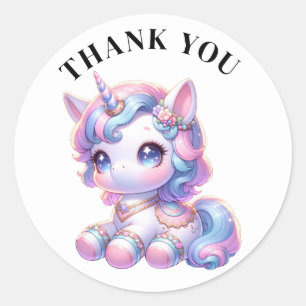 Danke, Unicorn Stickers