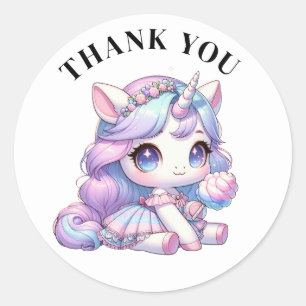 Danke, Unicorn Stickers