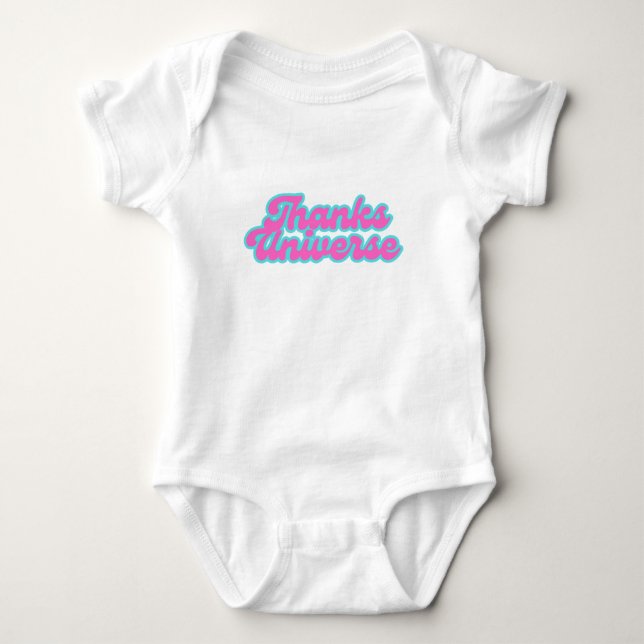 Danke Universe Baby Outfit Strampler (Vorderseite)