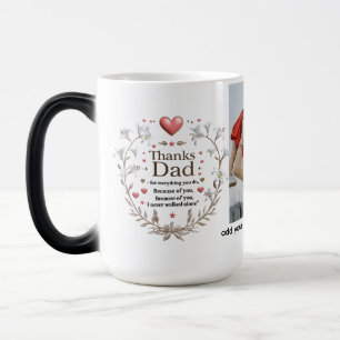 Danke Vater - Feather & Coffee Ring   Verwandlungs Verwandlungstasse