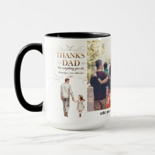 Danke Vater - ich bin nie allein gegangen   15 oz  Tasse