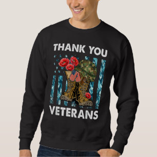 Danke Veteran Combat Boots Blume Veteran Da Sweatshirt