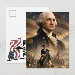 Danke Veteranen Amerikanische Flagge Memorial Day Feiertagspostkarte