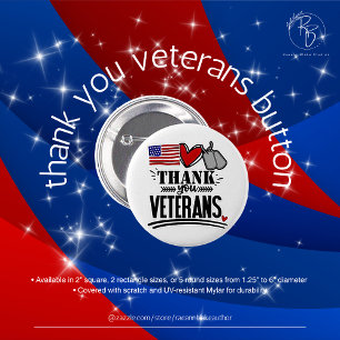 Danke-Veteranen-Knopf Button