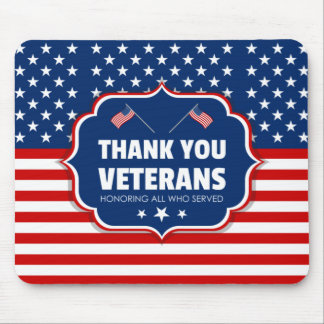 Danke Veteranen Mousepad