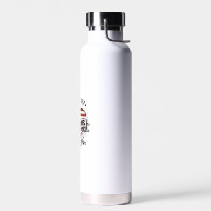 Danke Veteranen Patriotisches Herz Vektor Design_1 Trinkflasche