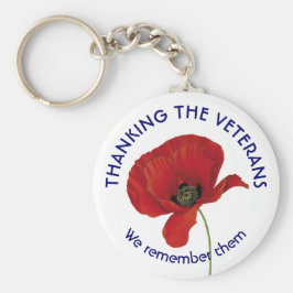 Danke Veteranen Schlüsselanhänger