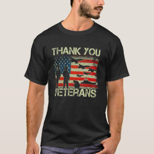 Danke Veterans Combat Boots Poppy Blume Veter T-Shirt