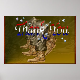 Danke Veterans Posters Poster