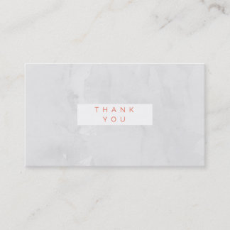 Danke Visitenkarten 100 Satz Visitenkarte