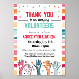 Danke Volunteers Poster