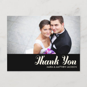DANKE WEDING POSTCARD POSTKARTE