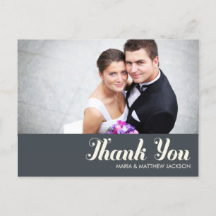 DANKE WEDING POSTCARD POSTKARTE