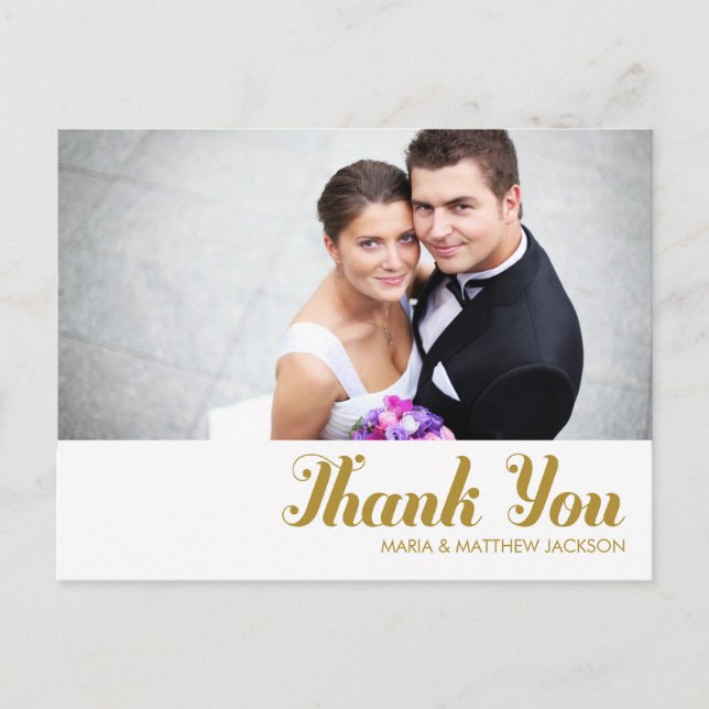 DANKE | WEDING POSTCARD POSTKARTE (Vorderseite)