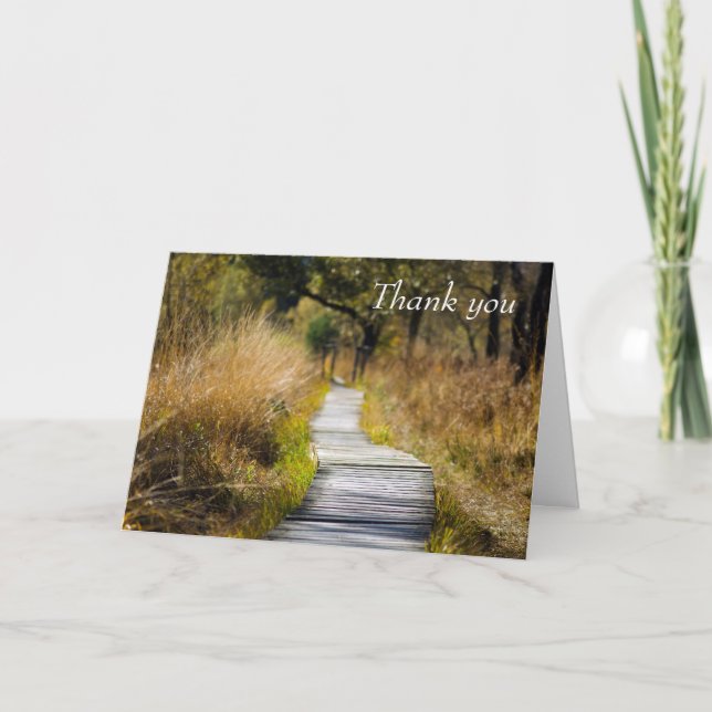 Danke, Weg zum Frieden Karte (Vorderseite)