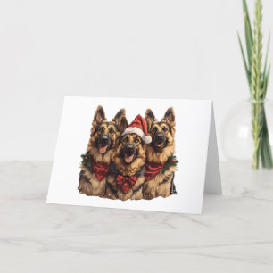 Danke Weihnachten Deutsche Schäferhunde