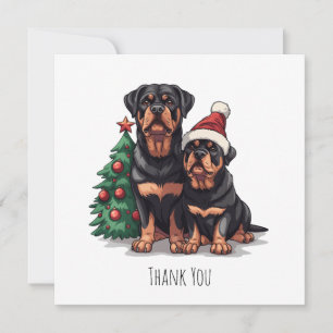 Danke Weihnachten Rottweiler Dog Weihnachtsbaum