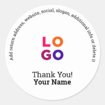 Danke | Werbeaktion für berufliche Firmenlogos