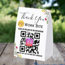 Danke Wildblumen Geschäft Instagram Qr Code