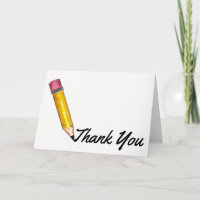 Danke Yellow #2 Pencil School Lehrer Educator