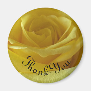 Danke, Yellow Rose Foto Garden Blume Magnet