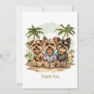 Danke Yorkshire Terrier Dogs Hawaiian Shirts
