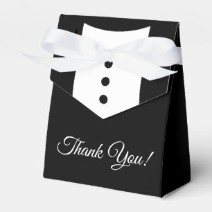 Danke You Tuxedo Gastgeschenk Hochzeit Box Geschenkschachtel