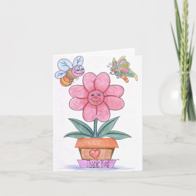 Danke zu kardieren (Cartoon) (Vorderseite)