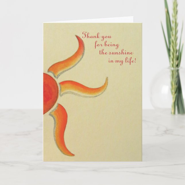 Danke zu kardieren - danke für Sein der (Vorderseite)