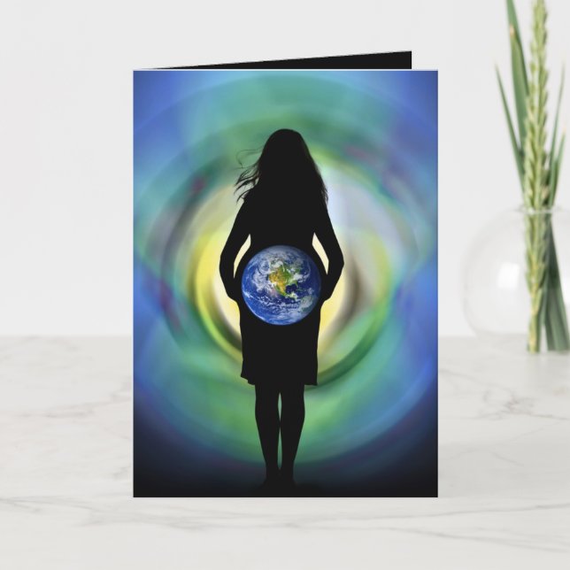 Danke zu kardieren für biologische Mutter (Vorderseite)