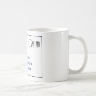 danke zu meinem Briefträger Tasse