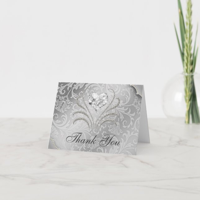 Danke - zusammenpassende Einladungen (Vorderseite)