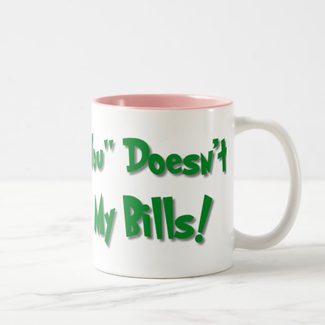 Danke Zweifarbige Tasse (Rechts)