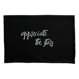 Danken Sie den Sternenbewusstseinsausdrücken Kissenbezug