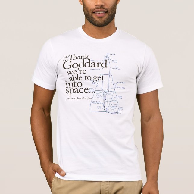 Danken Sie Goddard T-Shirt (Vorderseite)