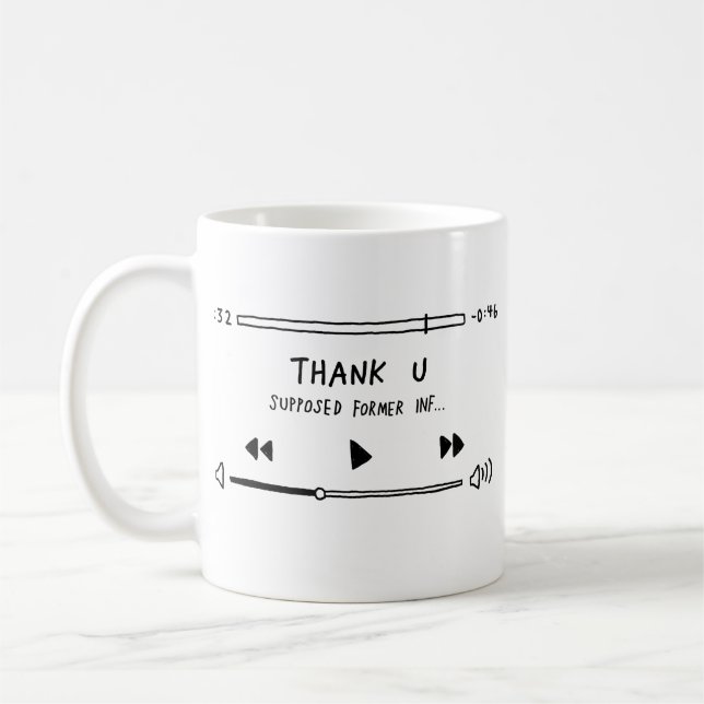 DANKEN Sie u-Tasse (v2) Tasse (Links)