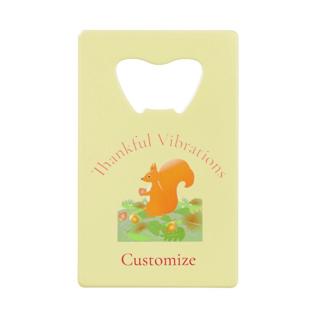 Dankend Vibes Eichhörnchen Thunder_Cove Geldbeutel Flaschenöffner (Vorderseite)
