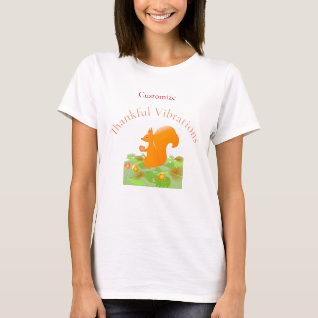 Dankend Vibes Eichhörnchen Thunder_Cove T-Shirt (Vorderseite)